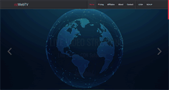 Desktop Screenshot of ezwebtv.com