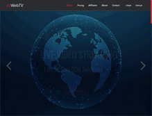 Tablet Screenshot of ezwebtv.com